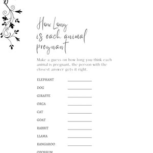 Printable Baby Shower Games, Baby Shower Games Bundle, Download, Baby ...