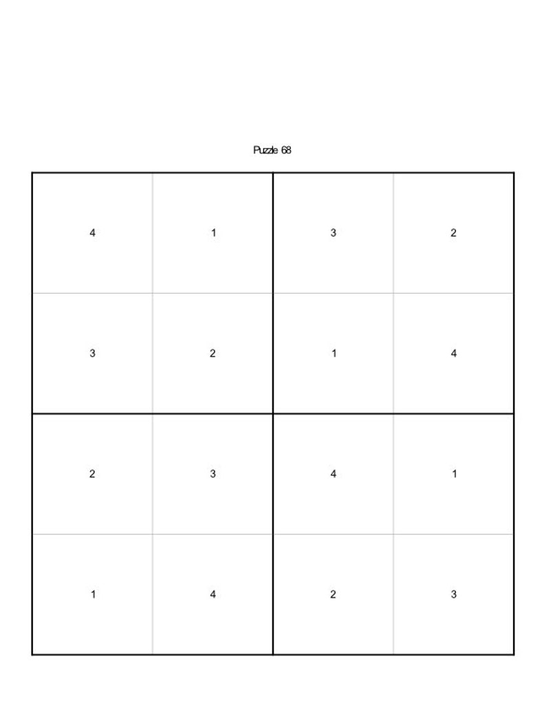 insanely hard sudoku puzzles printable difficult sudoku etsy