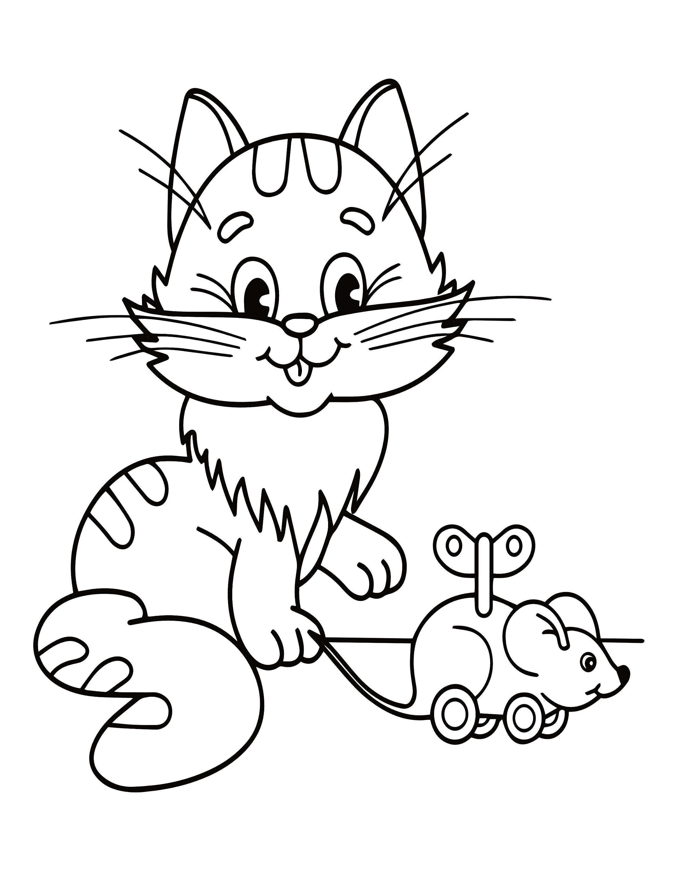 Download Kitten Coloring Pages 21 Printable Kitten Coloring Pages for , Etsy