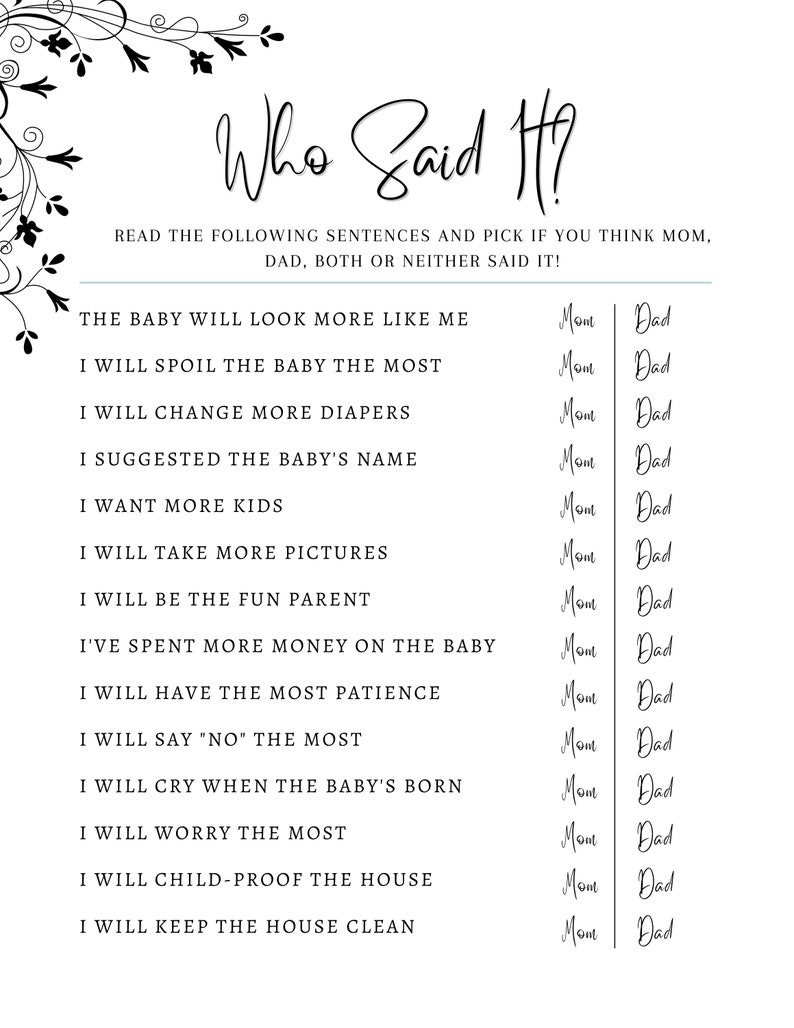 Printable Baby Shower Games, Baby Shower Games Bundle, Download, Baby Shower Games, Printable