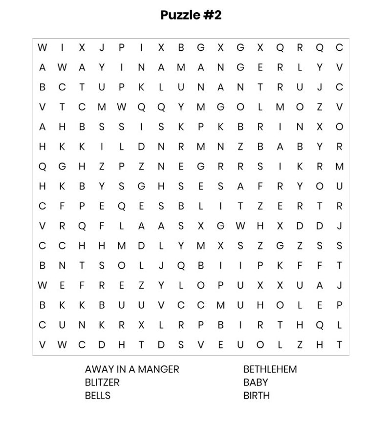 Custom Word Search Puzzles Custom Word Search Puzzles Books - Etsy