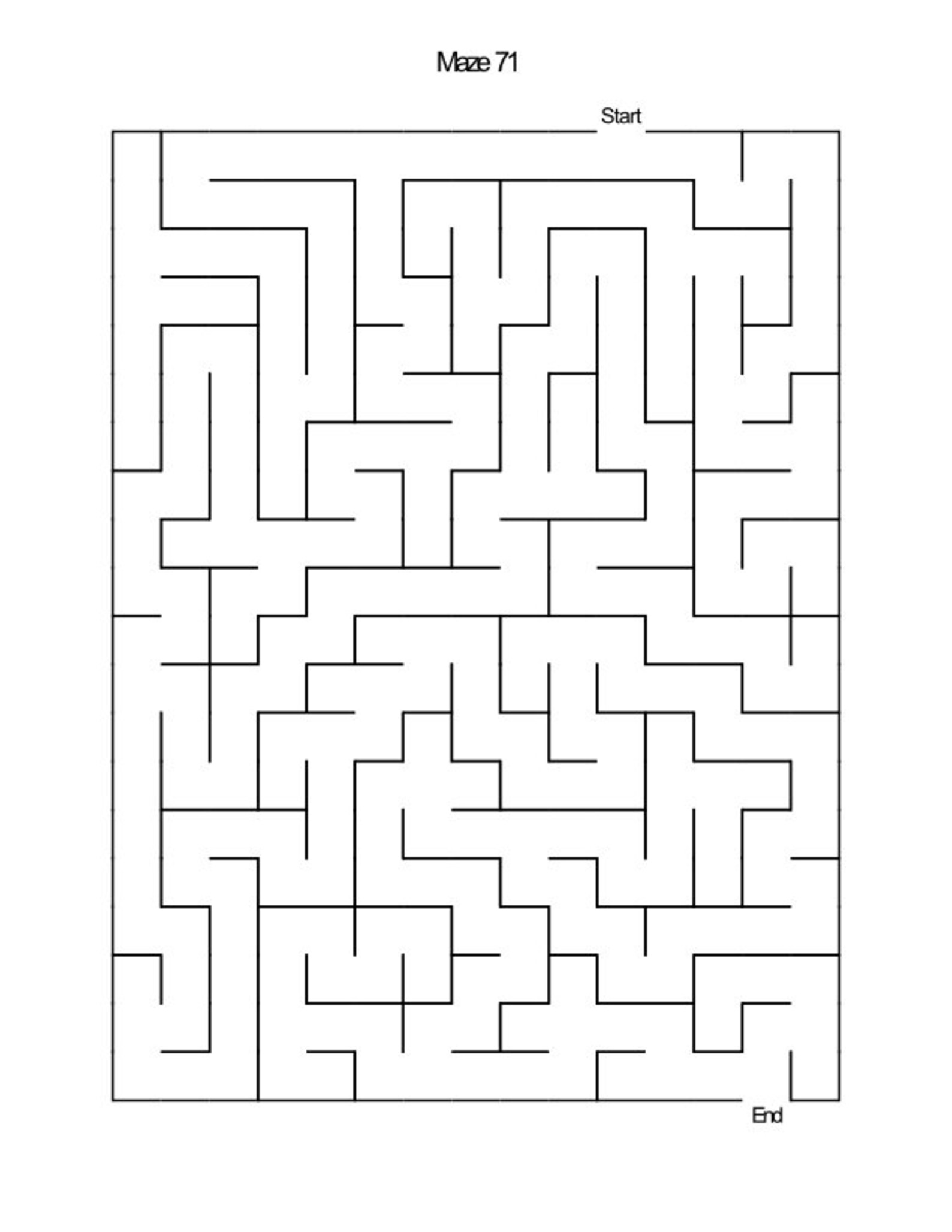 Print Out Mazes 100 Printable Mazes and Answer Sheets Etsy - Etsy
