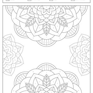 Color by Numbers Printable Coloring Book for Adults & Teens , Etsy image 9