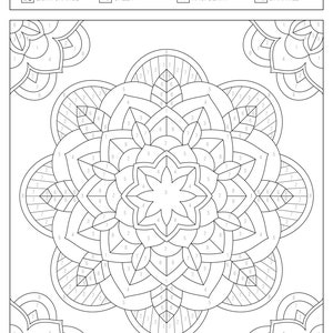 Color by Numbers Printable Coloring Book for Adults & Teens , Etsy image 10