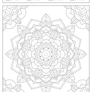 Color by Numbers Printable Coloring Book for Adults & Teens , Etsy image 1