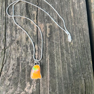 Aurora Opal Ghost Necklace