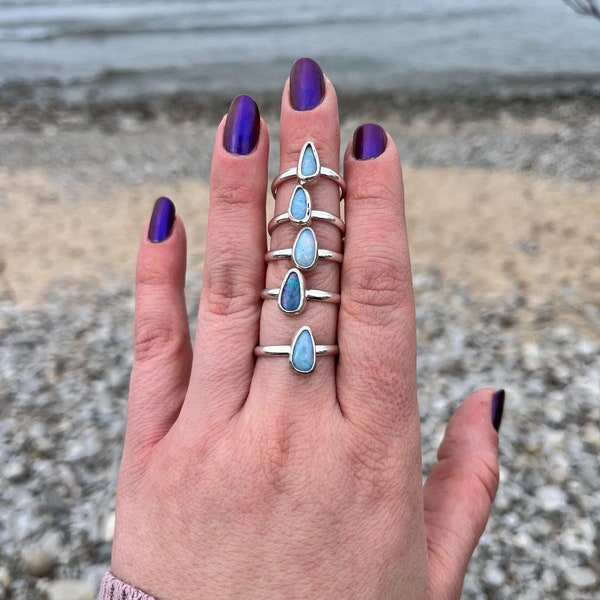 Coober Pedy Opal Ring