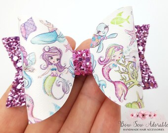 Sweet dreams glitter bow Bridesmaid gift birthday gift hair accessories sparkly hair bow gift for girls Party bow Christening gift