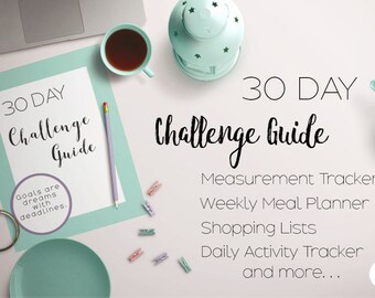 Coach 30 Day Challenge Guide - Complete Printable Planner