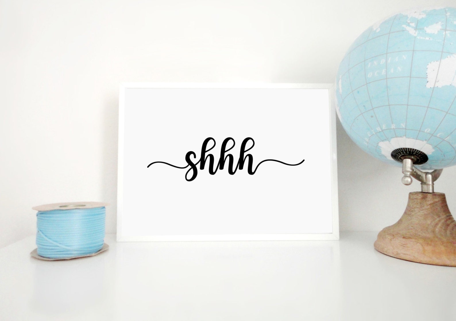 Shhh Printable Sleep Print Shhh Sign Quiet Sign | Etsy