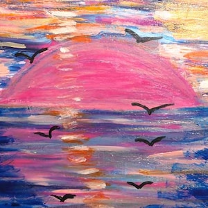 Everyday there is a New Sunrise- greeting card with envelope