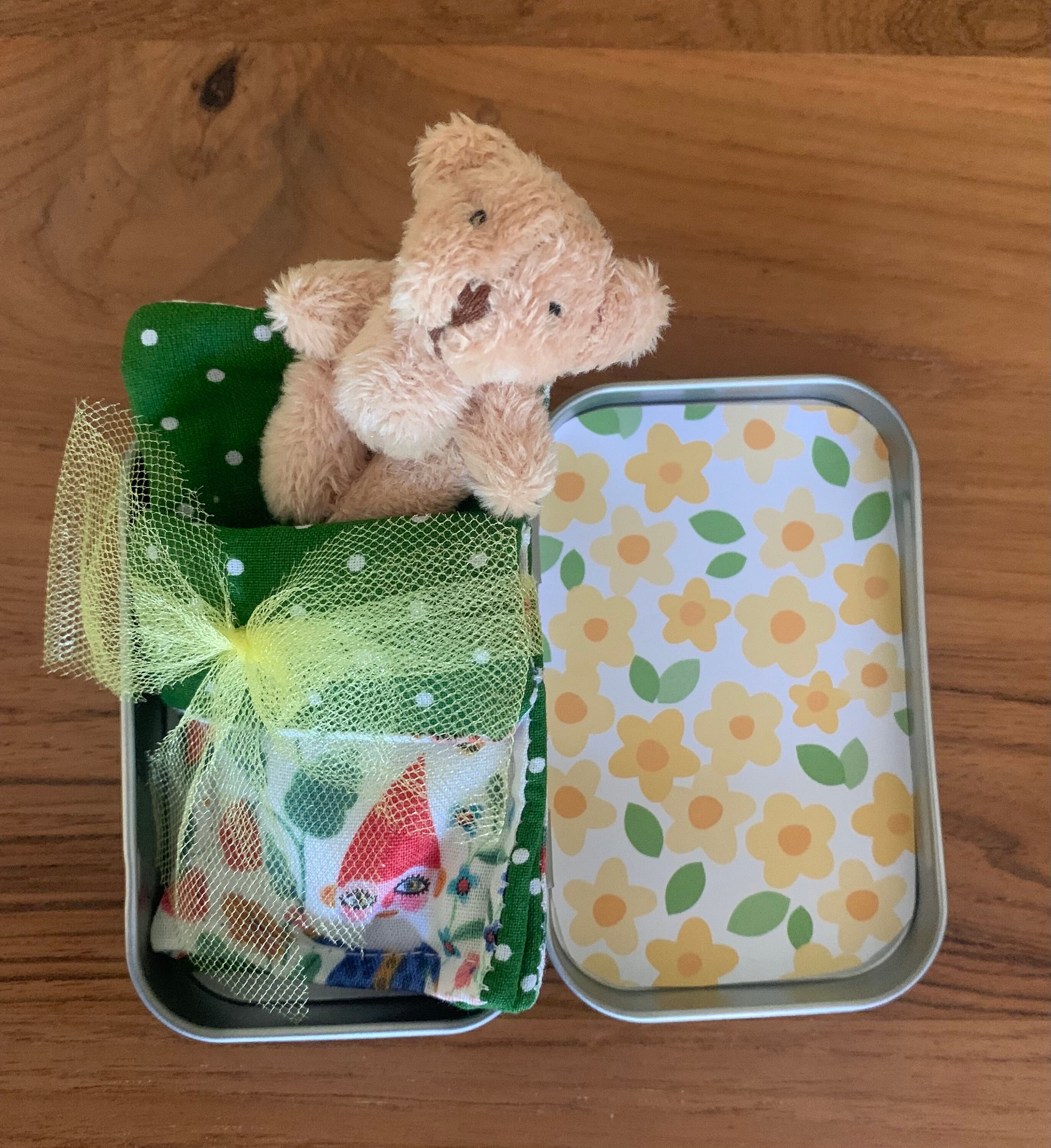 Tiny Hug Bear Sleep Bear Worry Pet Bear Toy Teddy Bear Pretend Pet Bear Personalized Gift Gift