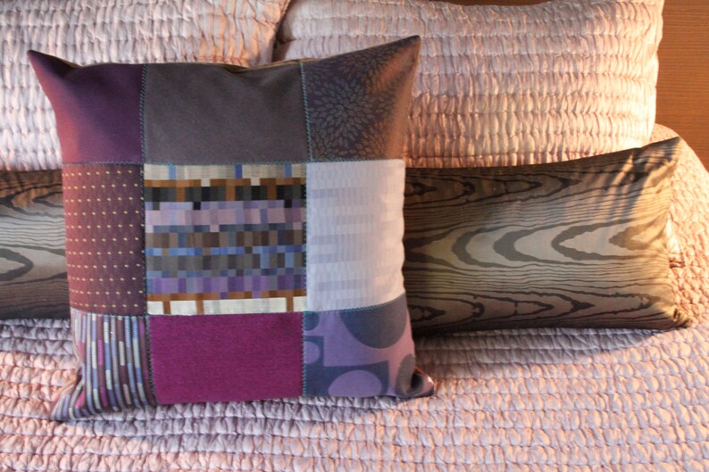 Mid-Centery Modern 20x20 Pillows Paul Purple image 1