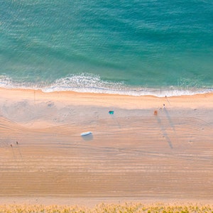 Bradley Beach III - Sunrise - Jersey Shore Aerial Beach Photography