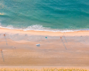 Bradley Beach III - Sunrise - Jersey Shore Aerial Beach Photography