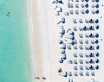 Miami Beach - Grey II - Aerial Beach Photography - Florida - Wall Art - Home Decor - Coastal - Southern Florida - Coastline - South Beach
