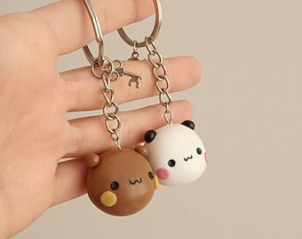 Bubu Dudu Keychain - Lover Valentine's Gift for couples