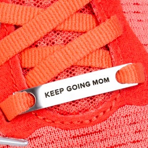 Personalized Shoe Tags, Custom Shoelaces Tags, Running Shoe Tags, Customized Shoe Tag, Metal Shoe Lace Charm, Marathon Gift, Shoe Buckle