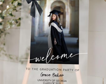 Graduation Party Welcome Sign, 2026 Graduation Sign, Graduation Party Decor Sign, Graduation Decoration, Graduation Gifts, Class of 2026