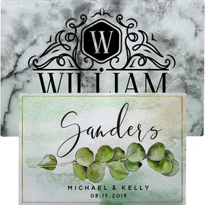 Glass Cutting Board Personalized, Couple Gifts, Glass Cutting Board, Wedding Gifts for Couples, Housewarming, Anniversary Gift Cheese Board