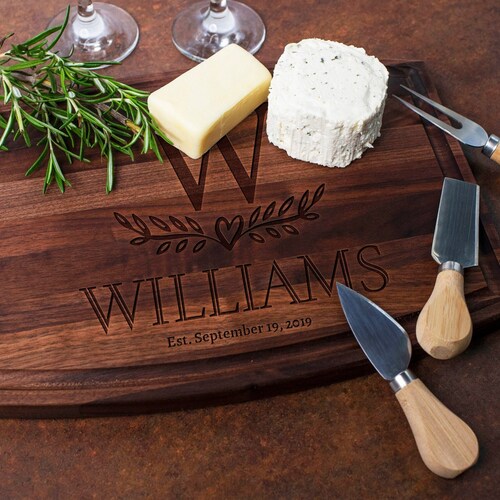 Personalized Cutting Board Engraved Custom Cutting Board Etsy