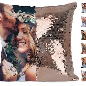 Create your own sequin pillow clearance