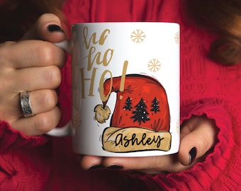 Personalized Christmas Mug • Christmas Mug • Christmas Coffee Mug • Xmas Mug • Custom Christmas Santa Mug • Custom Coffee & Tea Mug • 2025
