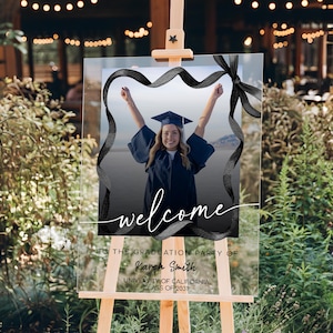 Graduation Party Welcome Sign, 2026 Graduation Sign, Graduation Party Decor Sign, Graduation Decoration, Graduation Gifts, Class of 2026 image 8