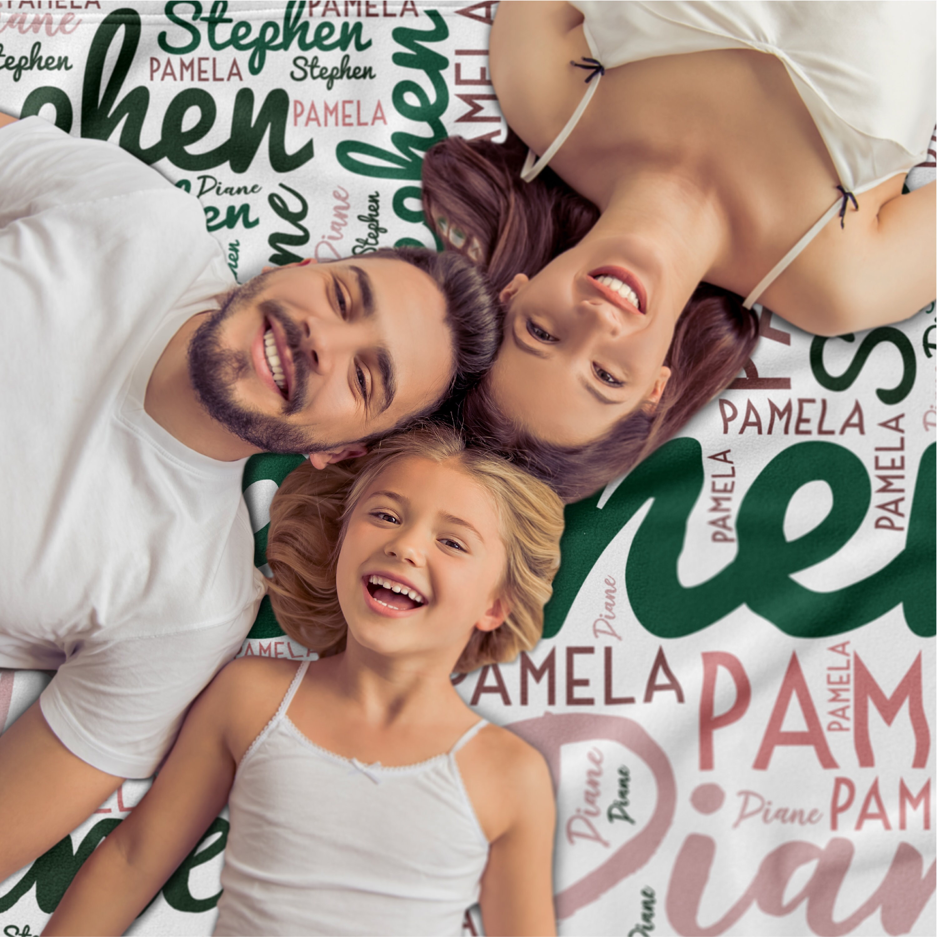 Personalized Blanket Custom Blanket With Name Name Blanket Etsy