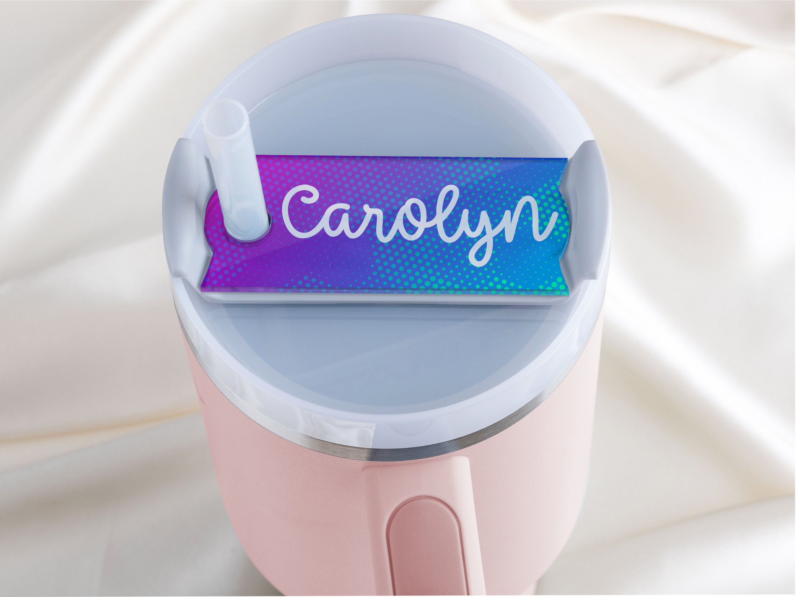 Personalized Stanley Name Tag – The Cotton & Canvas Co.