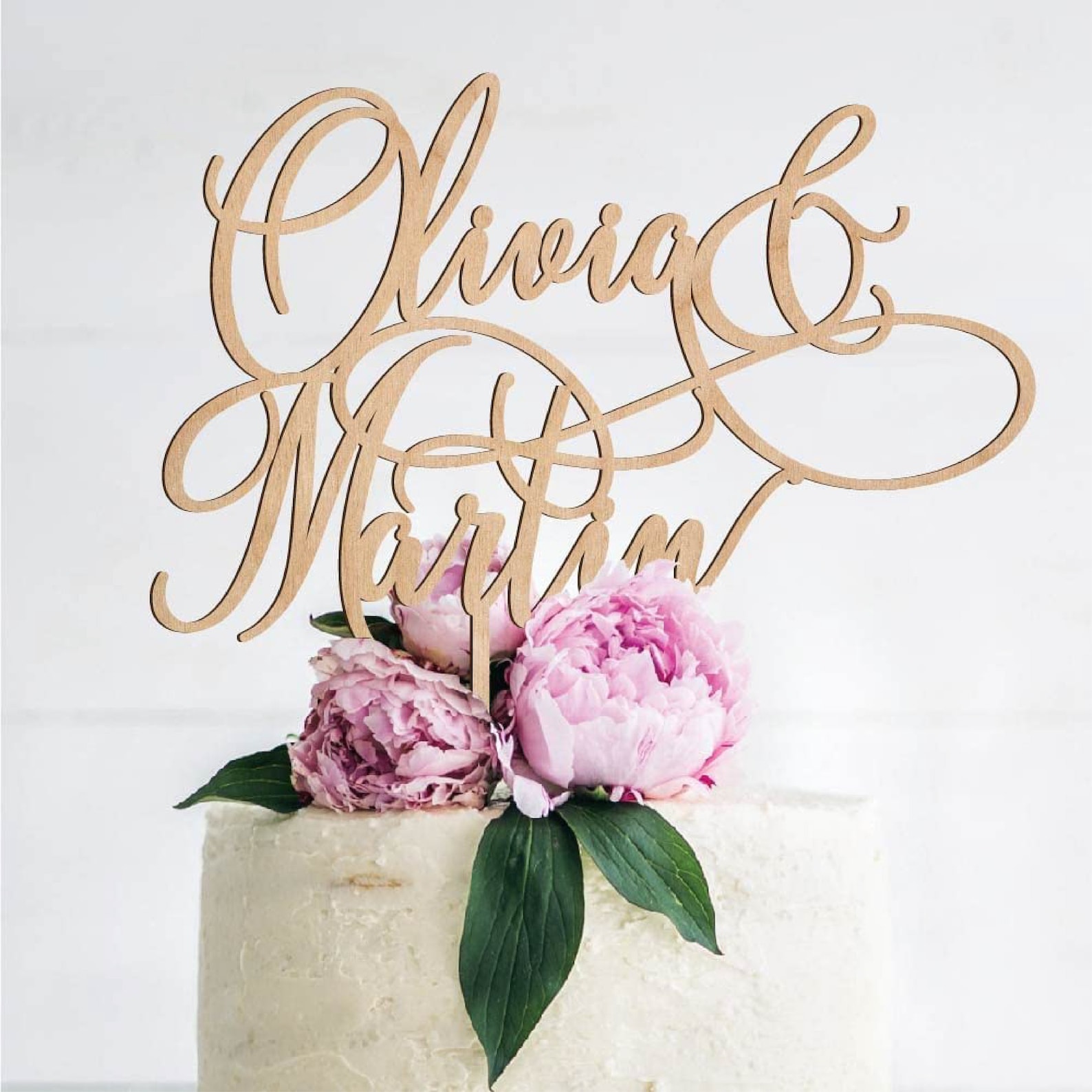 Personalized Wedding Cake Topper - Mr. Mrs. Cake Toppers W/names ...