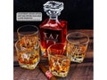 Whiskey Decanter Personalized, Dad Birthday Gift, Custom Decanter Set, Decanter Set Housewarming, Personalized Gifts for Dad