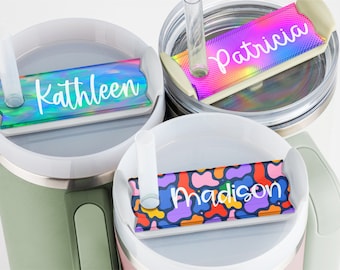 Stanley Name Plate, Personalized Name Tag for Stanley Tumblers, Customized Acrylic Name Plate for Stanley Lids, Birthday Gifts for Her, Mom