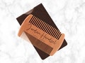 Beard Comb Personalized, Dad Birthday Gift Anniversary Gifts for Him Custom Wood Beard Comb Men Gift Pocket Beard Comb Gifts for Him