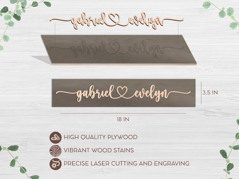 Personalized Couple Name Sign, Wedding Gifts for Couple, Love Couples Name Pallet Sign, Boyfriend Girlfriend Gift, Anniversary Gift image 4