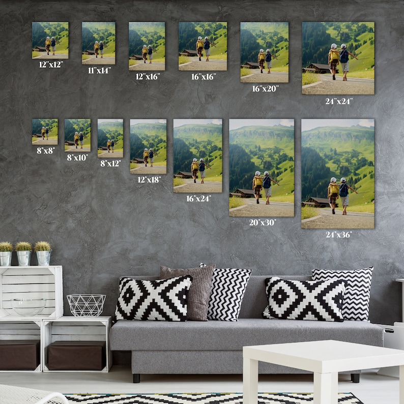 Canvas Print, Photo Canvas, Canvas Wall Art, Anniversary Gifts for Him, Canvas Print from Photo, Wedding Photo Gift, Wall Décor bild 2