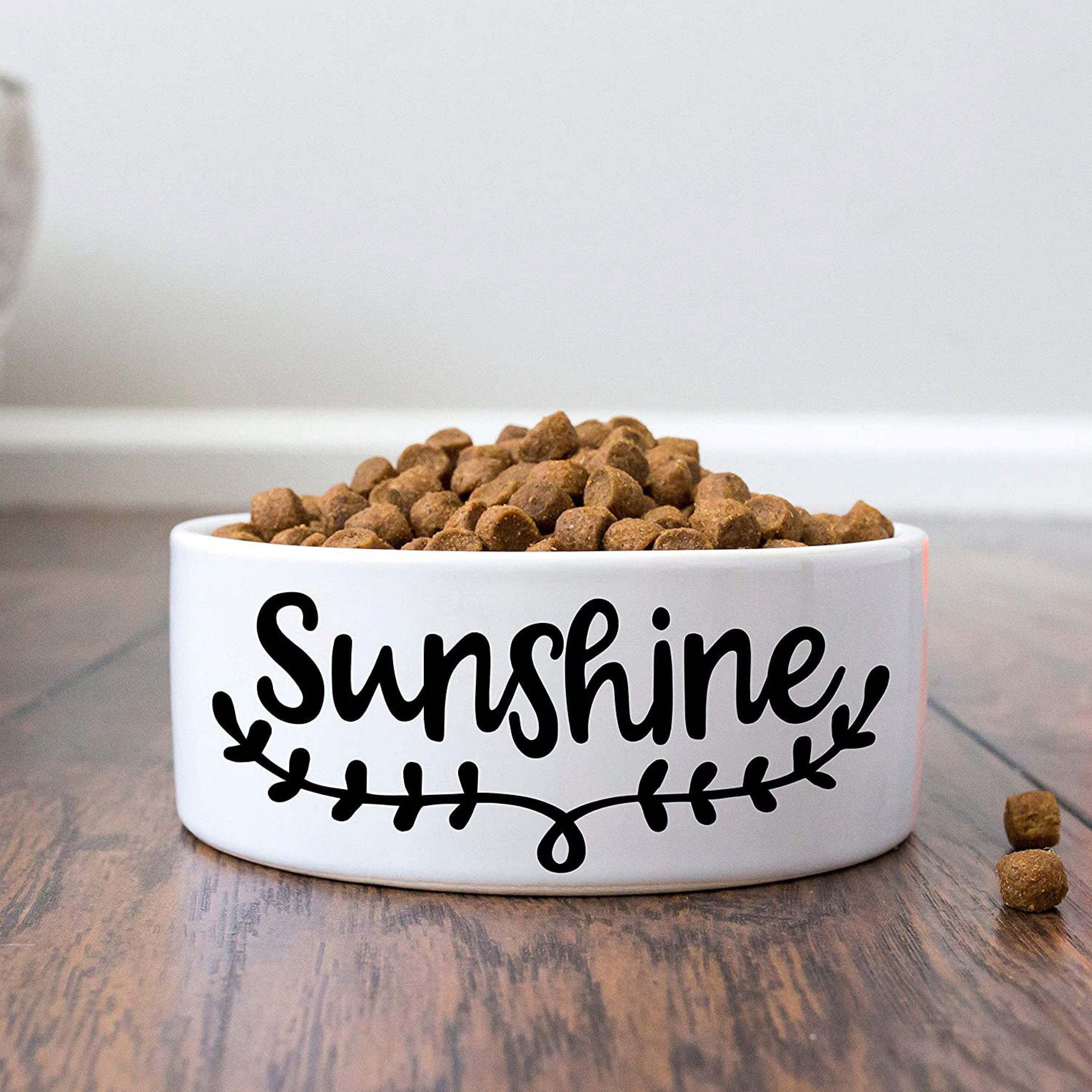 Pet Bowl with Name Personalized dog Bowl Ceramic pet bowl for Etsy