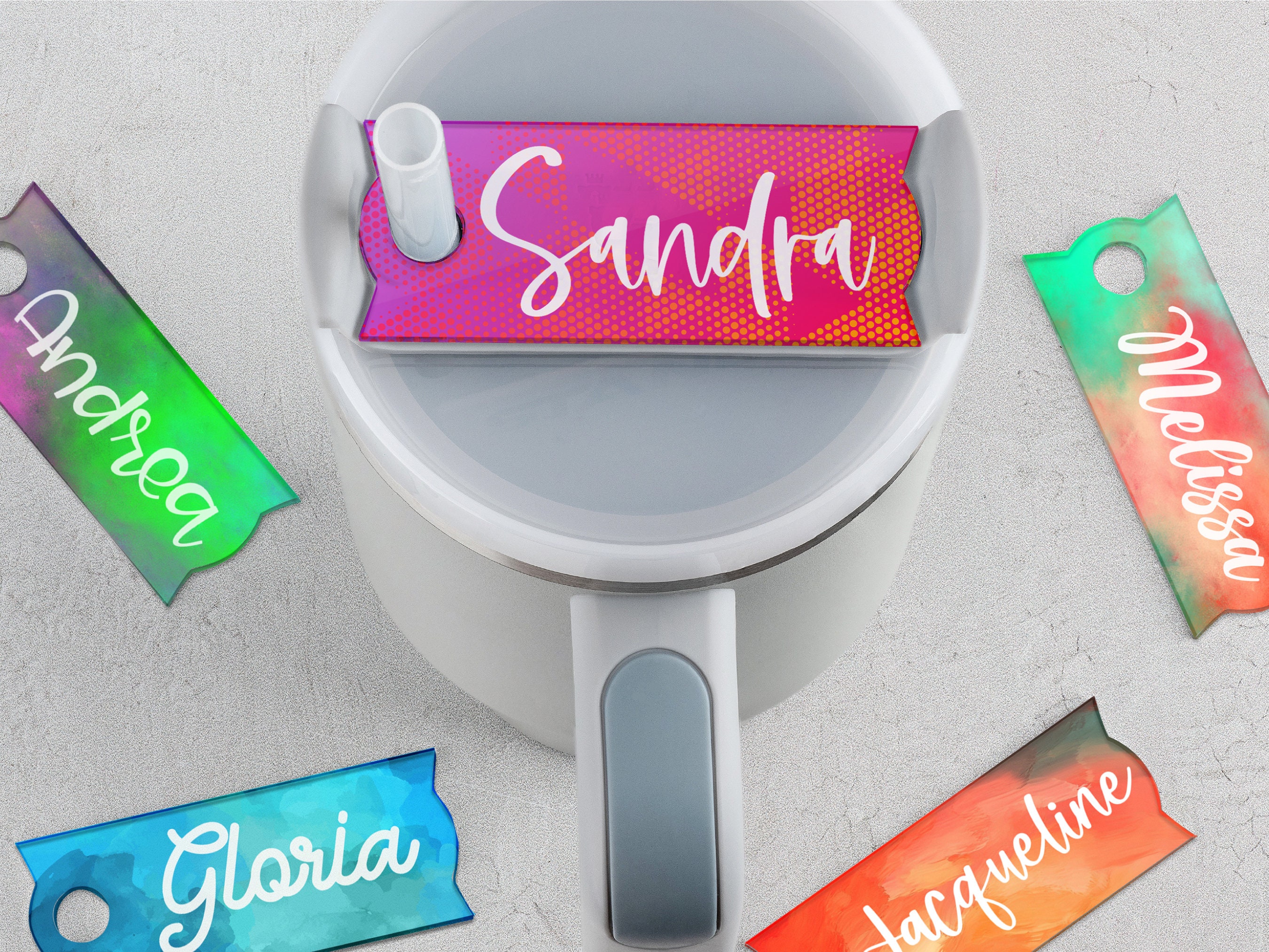 Stanley Name Tag, Personalized Name Plate for Stanley Tumblers ...