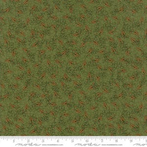 Tela Moda — 1 yarda x 44&quot; Oak Grove Lane - Patrón Kathy Schmitz n.° 7006-14 - Algodón
