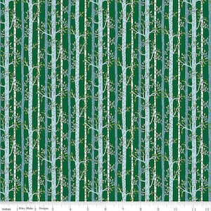 Liberty Fabrics--By the Half Yard x 42&quot;-- Woodland Walk Hillside Adventure Into the Woods Pattern # 016668117B Quilting Fabric