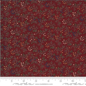 Moda Fabric — 1 Yard x 44&quot; Moda Bittersweet Lane by Kansas Troubles  Pattern # 9643-13 Quilting Cotton