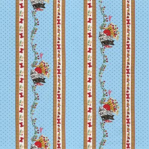 Moda Fabric — 1 Yard x 44&quot; Spring-a-Ling-American Jane Pattern #21710-15-Cotton