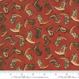 Moda Fabric -- 1 Yard x 44&quot; Home on The Range by Deb Strain Pattern # 19993-12 Cotton Quilting Fabric