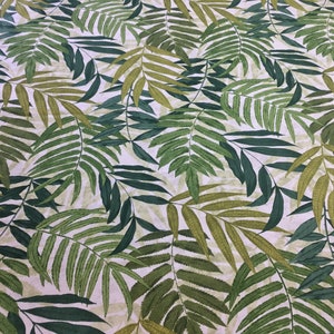 60% OFF---FINAL CLEARANCE---4 Yards x 54&quot; Covington Tropix Green and Blue Home Decorator Fabric
