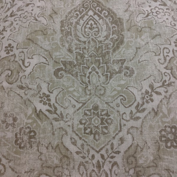 By the Yard x 54” Covington Vittoria Vintage Linen Home Decor Fabric