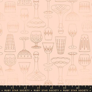 Moda Fabric — 1 Yard x 44" Moda Ruby Star Society Elixir by Melody Miller  Pattern # RS0041-12M Quilting Cotton