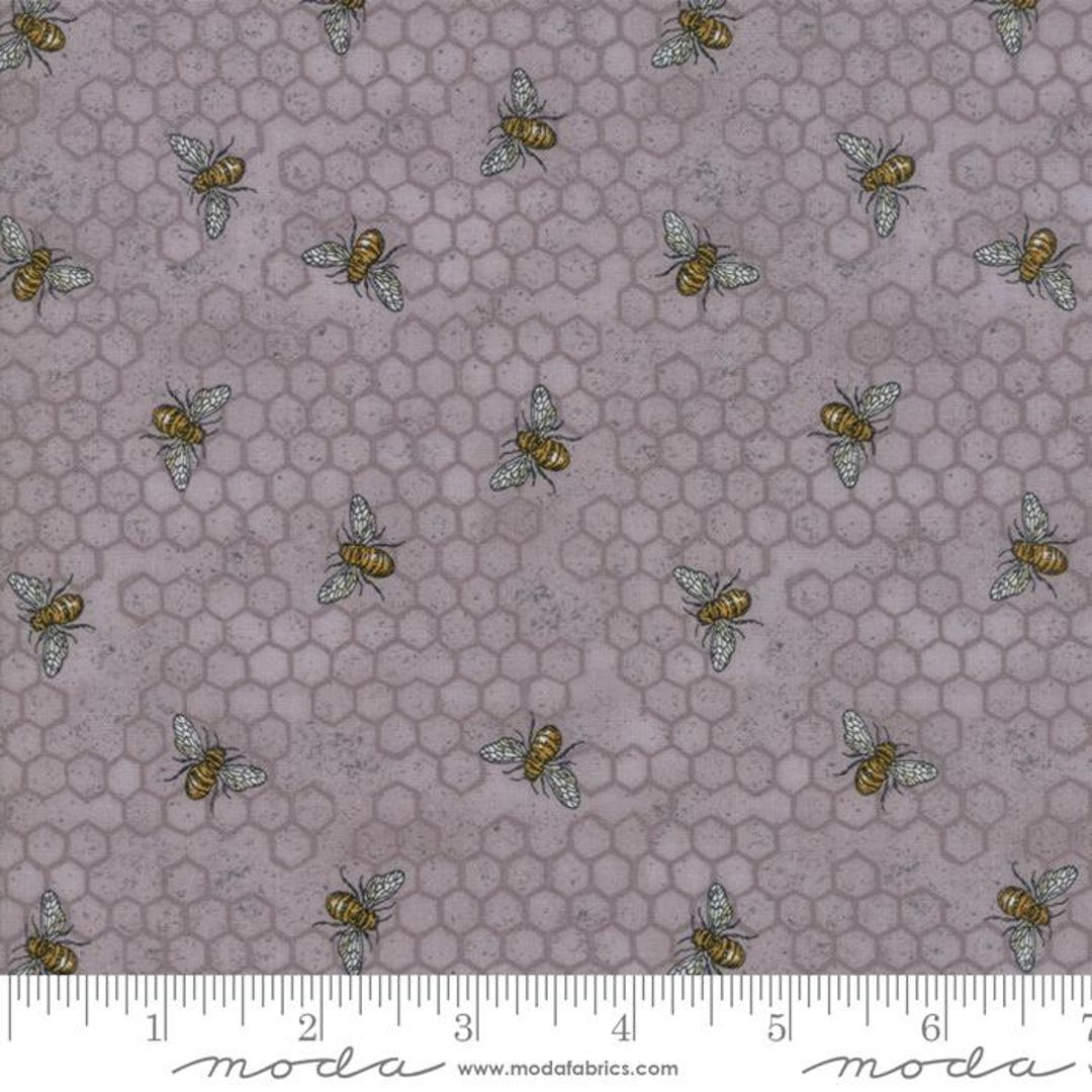 Moda Fabric---1 Yard X 44" Bee Joyful by Deb Strain Pattern # 19874-14 ...