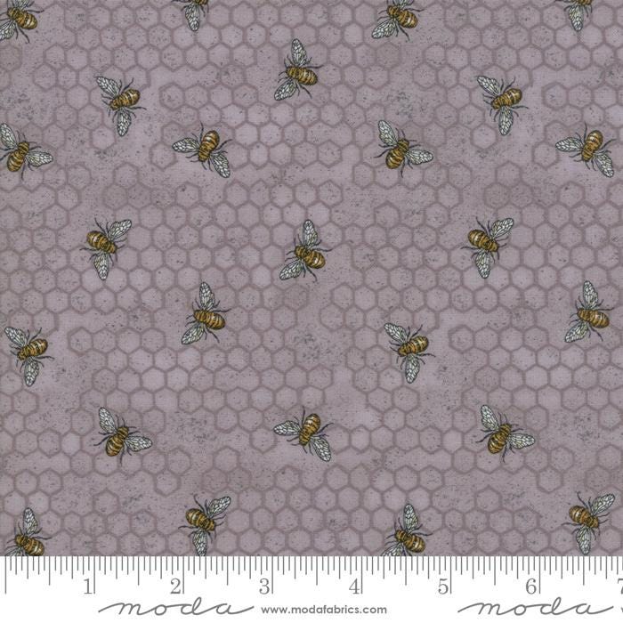 Moda Fabric---1 Yard X 44" Bee Joyful by Deb Strain Pattern # 19874-14 ...