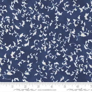Moda-stof ---1 Yard x 44&quot; Moda Summer Breeze IV-patroon # 33686-16 Katoenen quiltstof