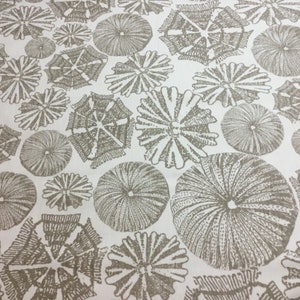 60% OFF---FINAL CLEARANCE---2.5 Yards x 54&quot; Sea Shell Home Decor Fabric
